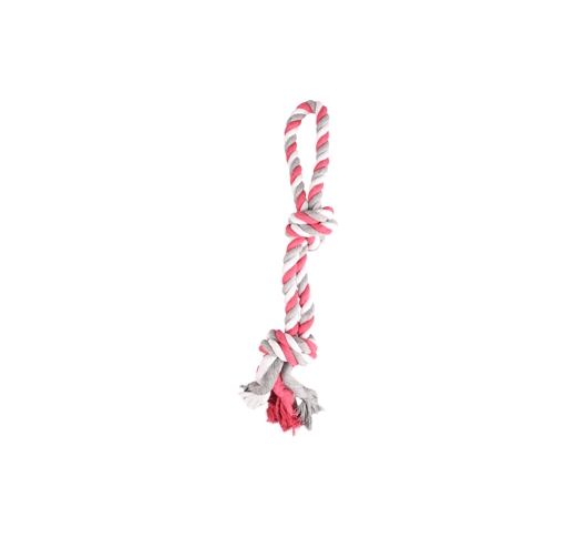 Cotton Pull Rope Jim with 2 Knots 50cm