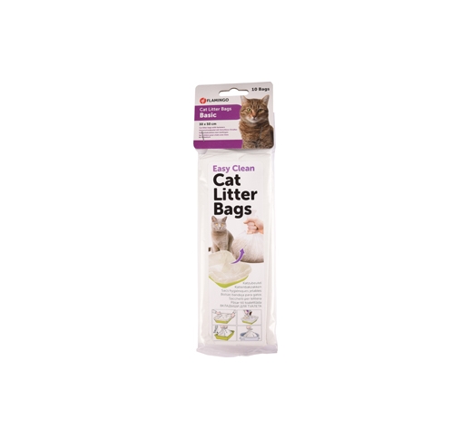 Cat Litter Bags Basic 10pcs / 30x50cm