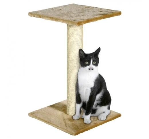 Cat Scratching Pole Scolette Beige 44x33x70cm