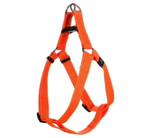 Harness with Reflectors Orange 40-70cm