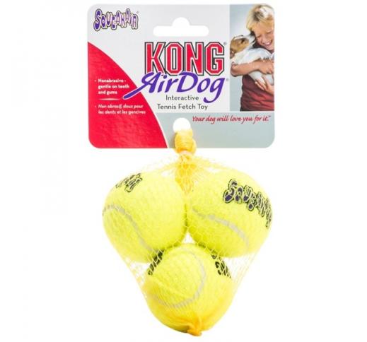 Kong SqueakAir Tennis Balls XS 3pcs