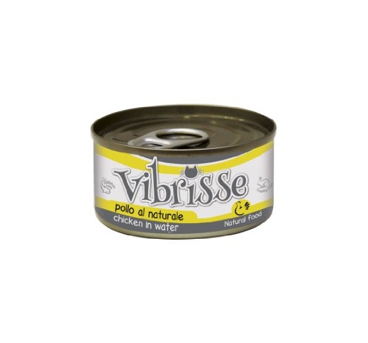 Vibrisse Canned Cat Food Chicken in Water 70g