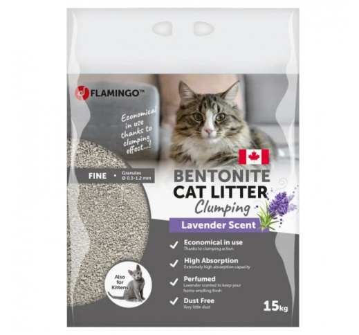 Cat Litter Lavender Scented 15kg