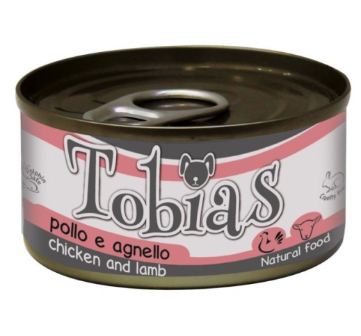 Tobias Konserv Koerale Kana ja Lammas 85g