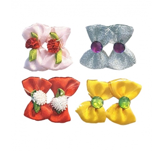 Bow Ties for Small Dogs 2pcs