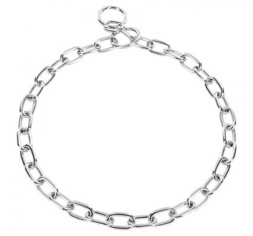 HS Sprenger Kett Ovaalne Kroomitud Teras (Keskmine Lüli) 3mm x 65cm