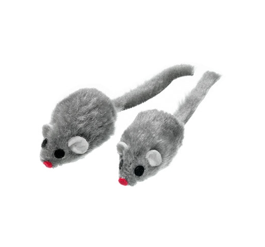 Cat Toy Gray Mouse 5cm
