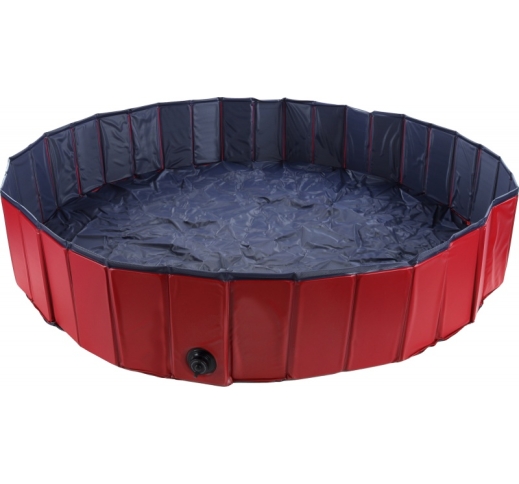 Doggy Splatter Pool Red/Blue 160x30cm