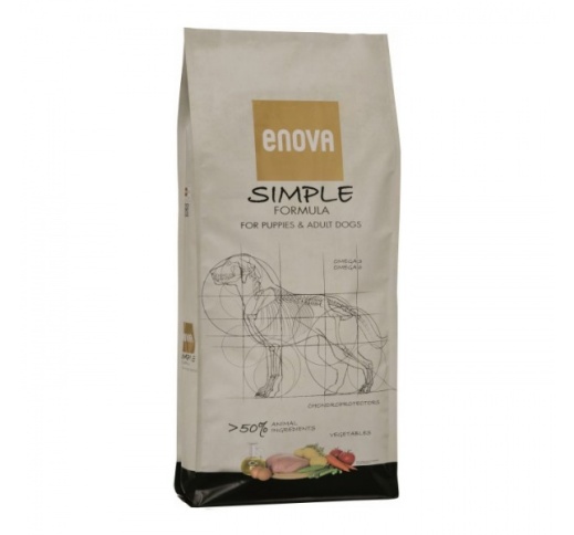 ENOVA Simple Grain Free Dog Food with Chicken 12kg