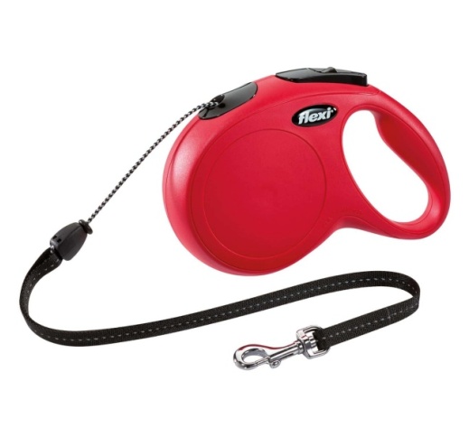 Flexi Classic M Red Cord 5m - 20kg