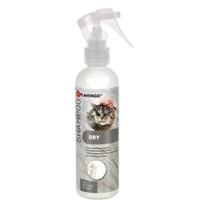 Сухой шампунь для кошек Flamingo, 200 мл