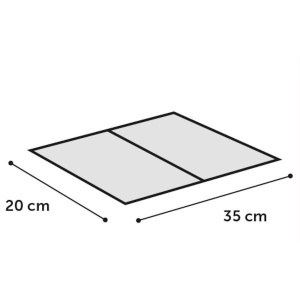 Flamingo Jahutusmatt Kassile Sinine 20x35cm