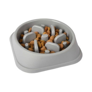 Flamingo Slow Feeder Bobo Grey 17cm 500ml