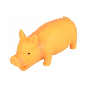 Flamingo Игрушка для собаки Свинья из латекса "Фиона" 22см