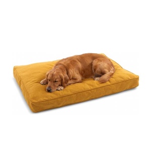 Flamingo Ase Koerale, (eemaldatav kate, libisemisvastane põhi) Sinepikollane 100x70x12cm