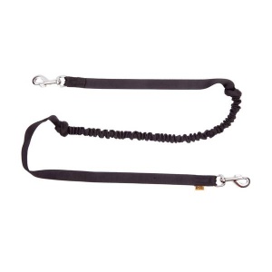 Dingo virve, 2 karabīnes, 170 cm, melna