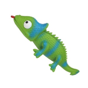 Flamingo Dog Toy Latex Chamelion 12x32x8cm