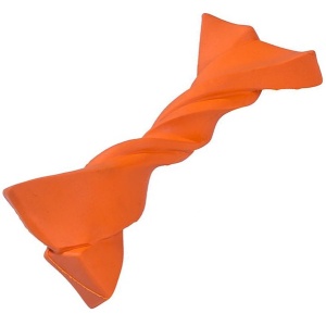 Bobby Dog Toy “Twist”, Orange L 20.9x8.8x5.8 cm