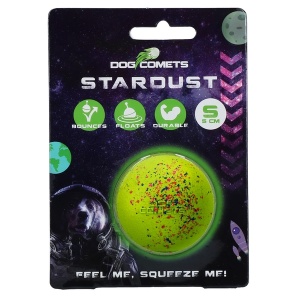 Dog Comets Dog Toy – Ball Stardust, Green S 5cm