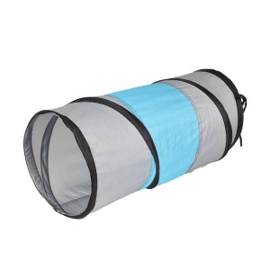 Flamingo Cat Tunnel Linz Grey/Blue 25x50cm