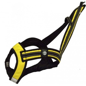 Zero DC Veorakmed Koerale (Canicross / Trekking / Jalgrattavedu) , "Faster" Kollane XL