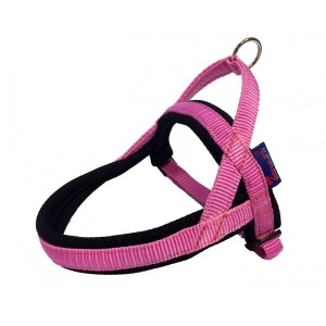 Zero DC suņu siksna (flyball / agility), rozā XL