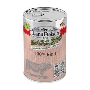 Landfleisch BARF2GO Консервы для собак 100% говядина 400 г
