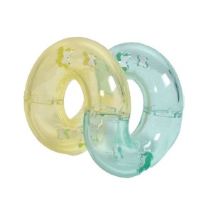 Bobby Игрушка для собак Pont, с наполнением кормом, зелёная 11 см