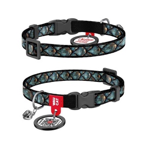 WAUCAT Nailonist Kaelarihm Kassile QR-passiga Scales, 10mm x 20–30cm