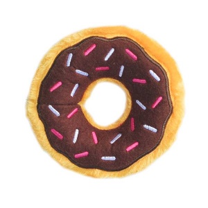 ZippyPaws Žaislas Šunims - Mini Donutz Šokoladas 13cm
