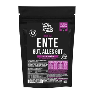 Tales & Tails mīkstā sausā barība pieaugušiem suņiem (70% pīles gaļas) 100g