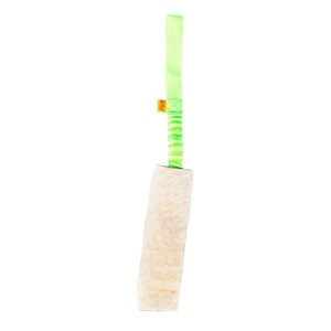 Dingo Wool Dog Toy + Elastic Handle, Green 20x6cm