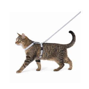 Flamingo Cat Harness Light Blue with Harness 110cm