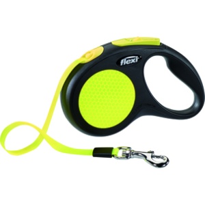 Flexi S Neon Must/Kollane Lint 5m 15kg