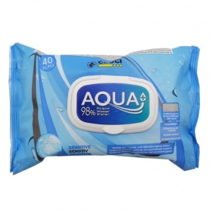 Croci Niisked Salvrätid Sensitive Aqua+ 40tk
