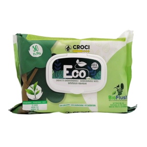 Niisked Salvrätid Eco Tea & Chlorhexidin 30tk