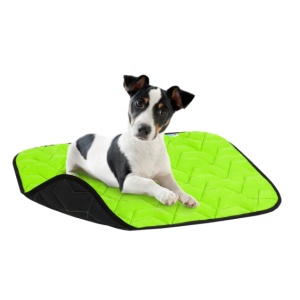 Airyvest Kerge Koeratekk, L Roheline/Must 100x70cm