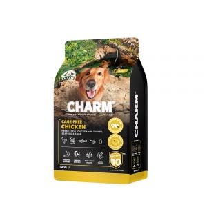 Charm Cage-Free Chicken - Kuivtoit Koerale Kanalihaga 340g