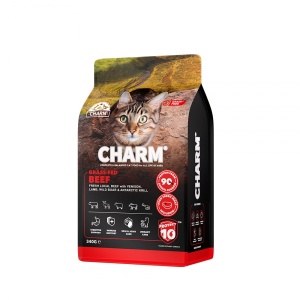 Charm Grass-Fed Beef – Корм для кошек с говядиной 340г
