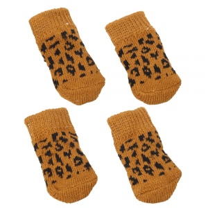 Flamingo Dog Socks "Adda" 4pcs L, 4.5x5x4,5cm