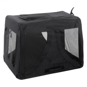 Flamingo Transport Cage, Black 50x71x52cm