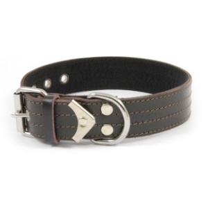 Onega Kaelarihm Õuekoerale Nahk+Nailon 40mm x 75cm