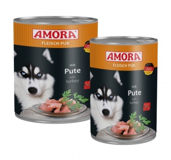 Amora Canned Dog Food (Turkey) 800g
