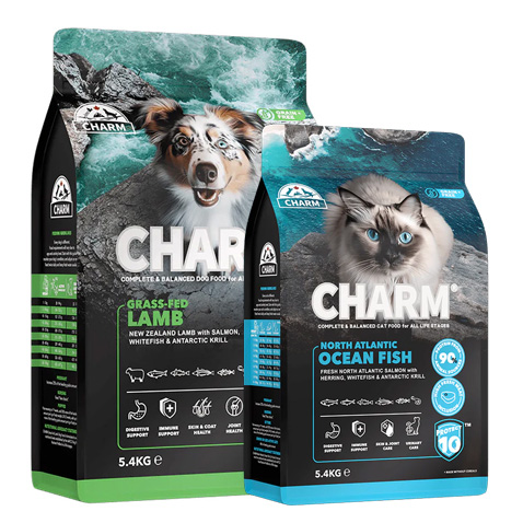 CHARM koera- ja kassitoidud – loodusest inspireeritud lemmikloomatoit
