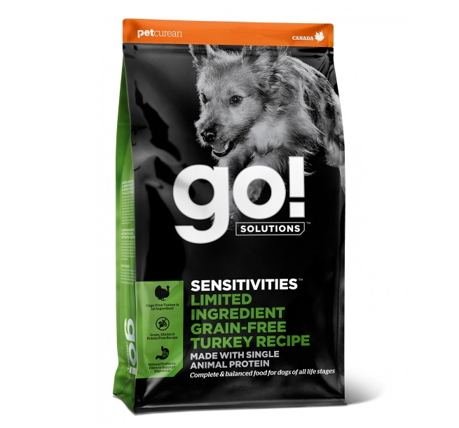 Kuivtoit tundliku seedimisega koertele